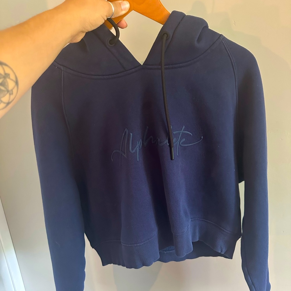 Alphalete cropped hoodie